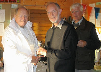 Peter Dexter winner of the Golf Croquet Singles
