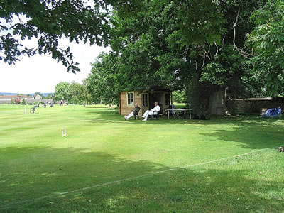 The Pavilion & Lawn at Wellington CC, Jun 2011