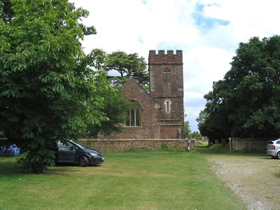 Oake Church next to Wellington CC, Jun 2011