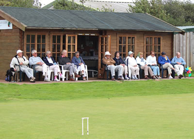 New Members Day 2012 -  watching the finals