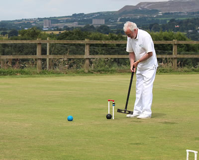 Ian Wilson completes a double peel on rover