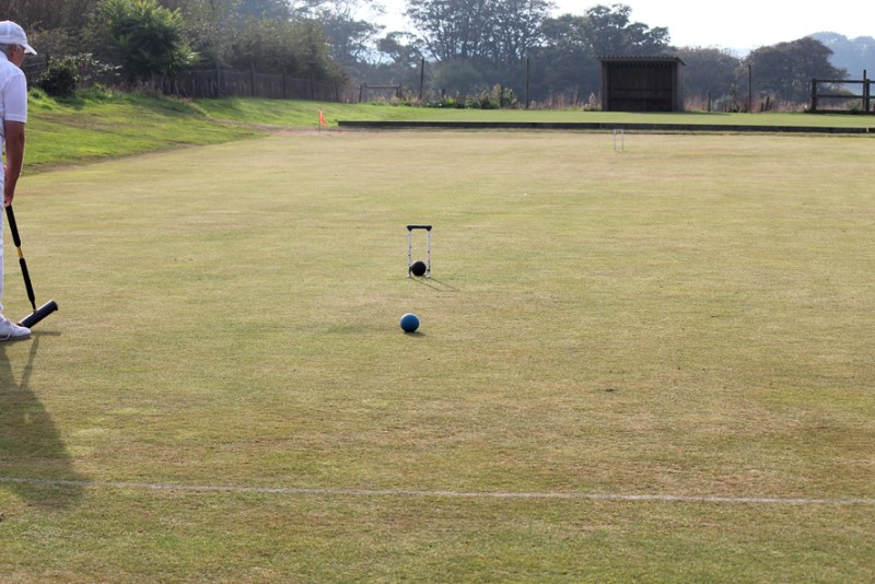 Final Presidents Cup Golf, Tie breaker Rhona runs first hoop