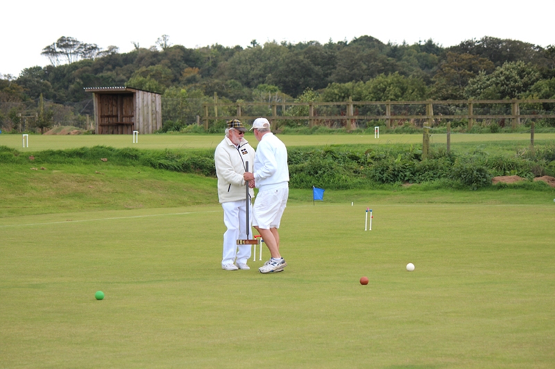 Afternoon singles, Norman Conner(B) wins