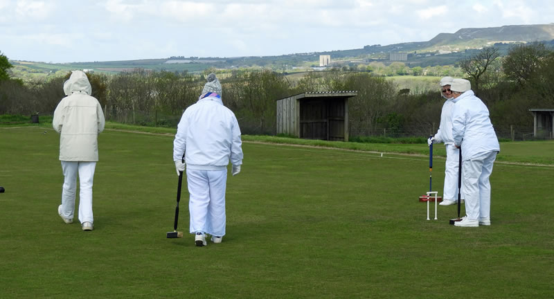 The first match of the 2017, played on a bitterly cold but dry day